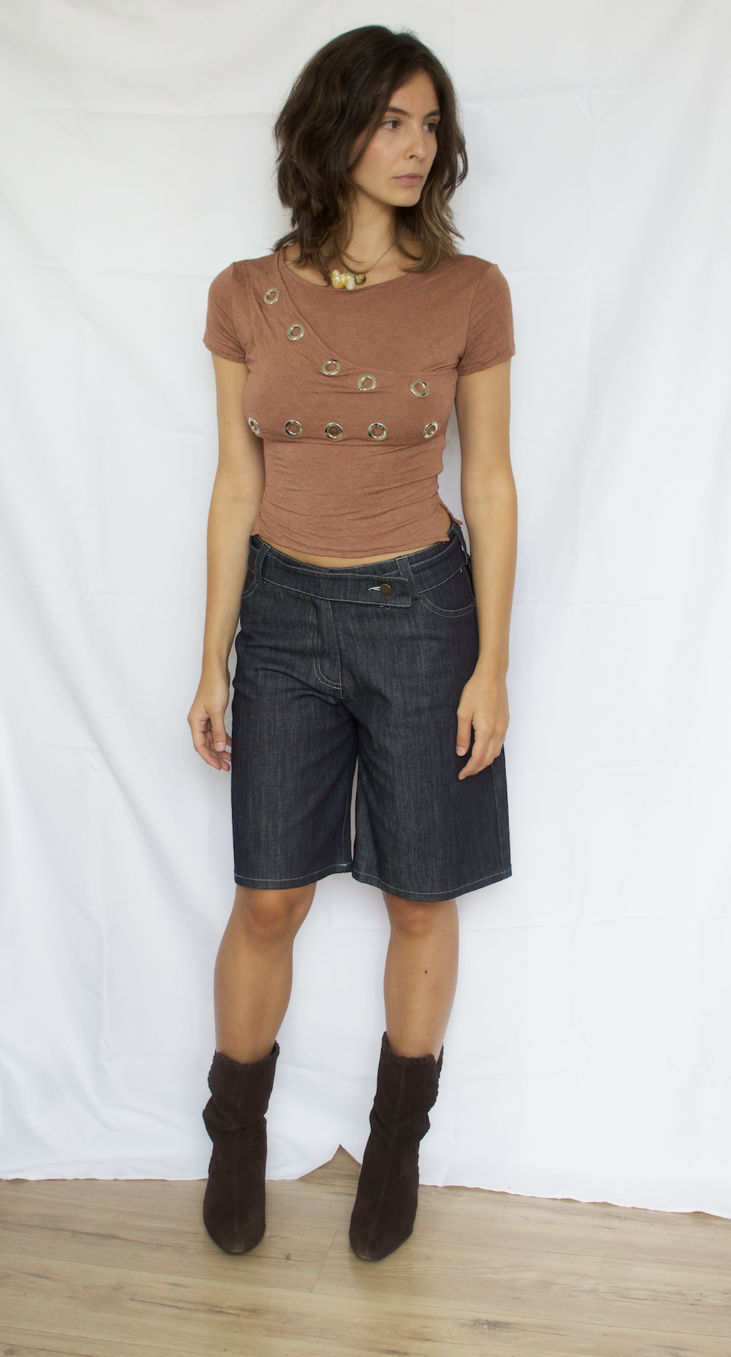ARTEMIS denim short