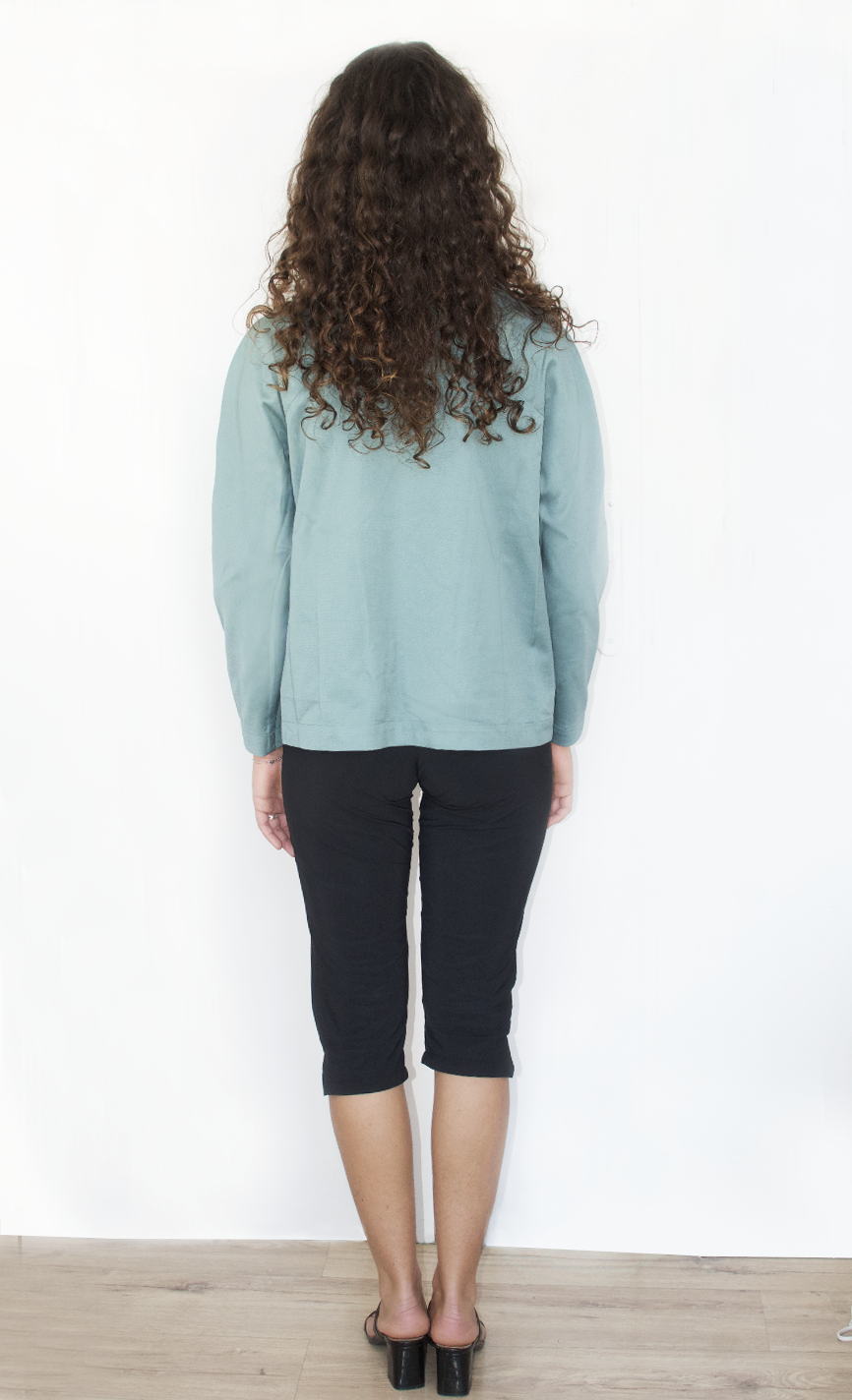 Teal blue (60% cotton 40% polyester)