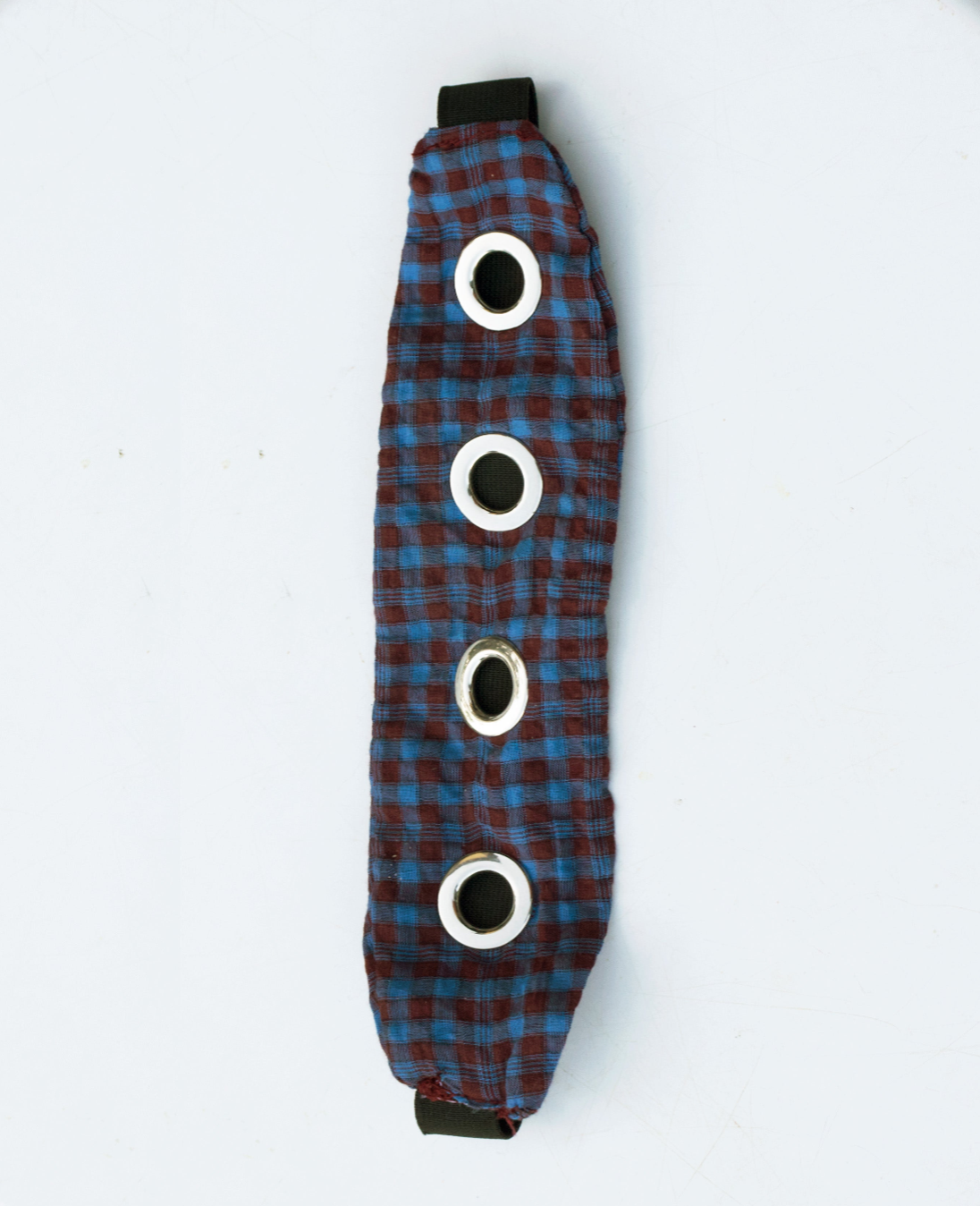 Plaid pattern blue/burgundy