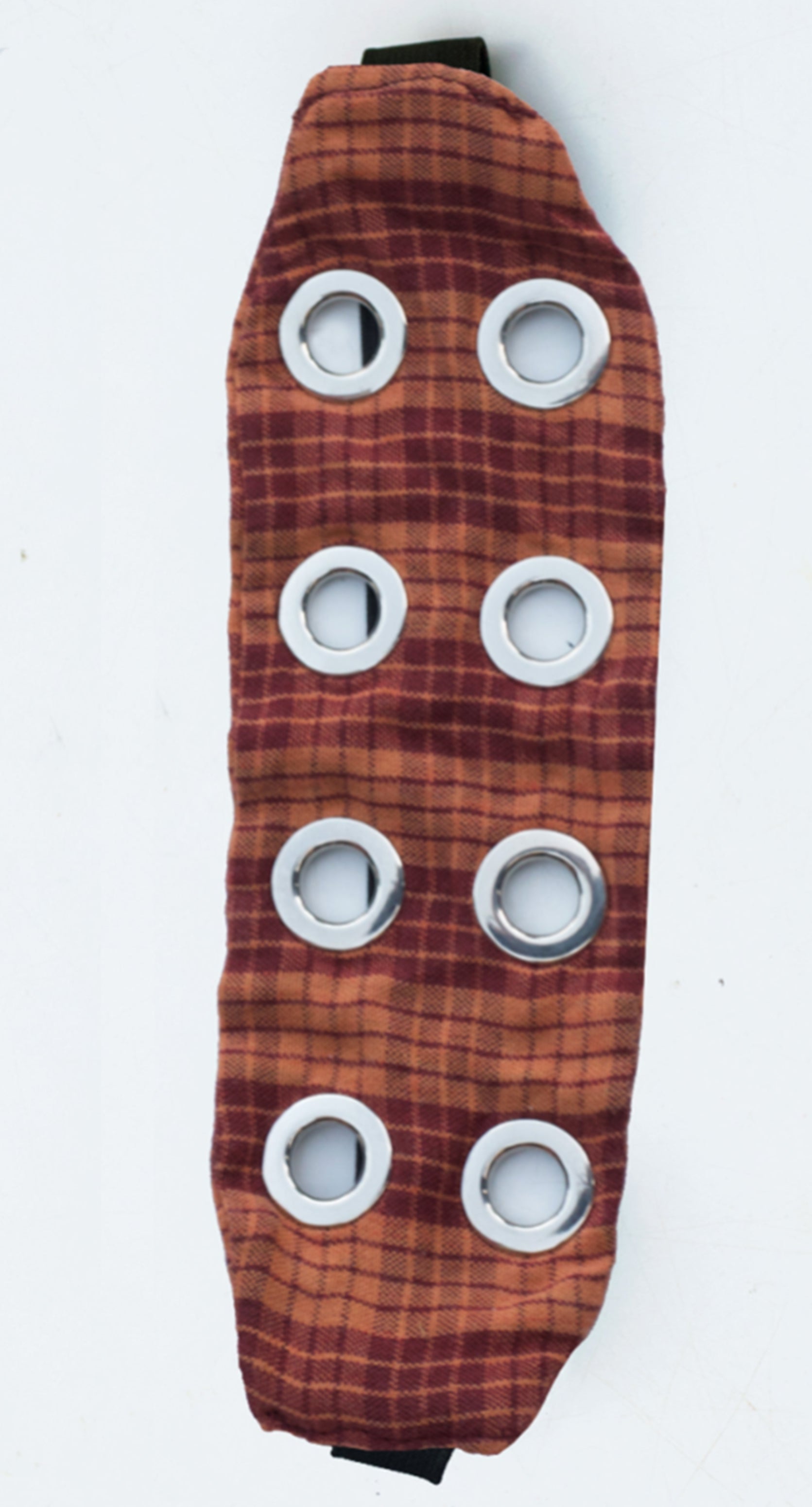 KLEO DOUBLE headband plaid pattern