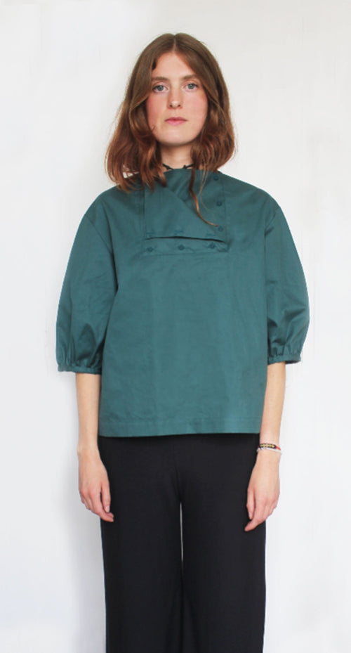 Teal blue (100% cotton)