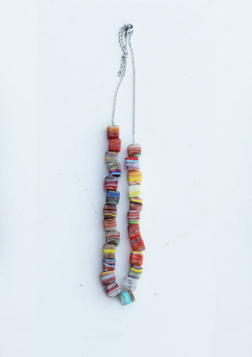 Multicolor glass beads